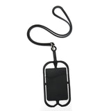 Mobile phone silicone lanyard belt neck bracelet necklace card clip sets DIY